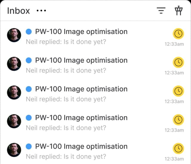 Transparent communication interface